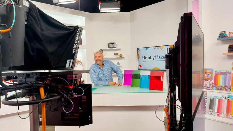 Ben Murray Hobbymaker TV studio